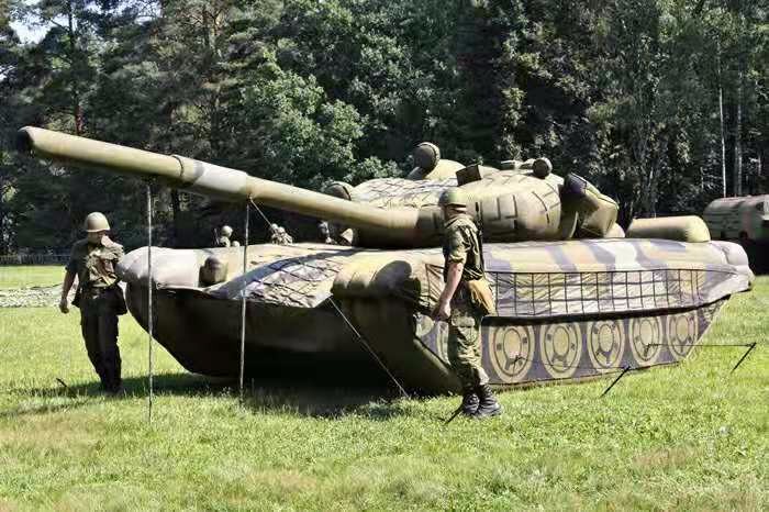 南宁大型军用充气坦克
