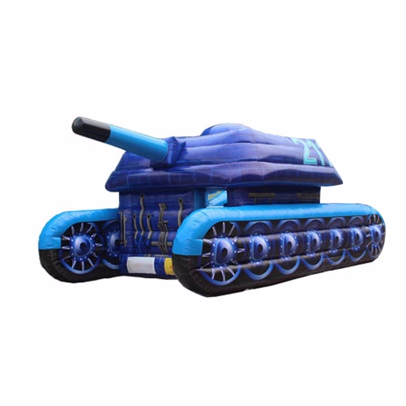 南宁蓝色充气坦克